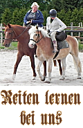 Reiten lernen bei uns